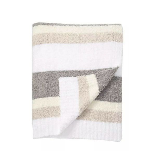 Barefoot Dreams Other - Barefoot Dreams Cozy Chic Cream Throw Blanket